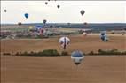 Photos aériennes de "Mondial" - Photo réf. E165991 - Mondial Air Ballons 2017 : Vol du Samedi 22 Juillet le soir.