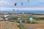 Photos aériennes de "Mondial" - Photo réf. E166047 - Mondial Air Ballons 2017 : Vol du Samedi 22 Juillet le soir.