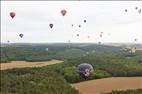 Photos aériennes de "Mondial" - Photo réf. E166262 - Mondial Air Ballons 2017 : Vol du Vendredi 28 Juillet le soir.