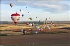 Photos aériennes de "Mondial" - Photo réf. E166299 - Mondial Air Ballons 2017 : Vol du Samedi 29 Juillet le soir.