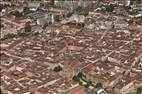 Photos aériennes de "nationale" - Photo réf. E167076 - Le coeur de ville avec la Place Nationale