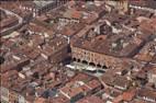 Photos aériennes de "Place" - Photo réf. E167077 - Le coeur de ville avec la Place Nationale