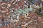 Photos aériennes de "notre" - Photo réf. E167081 - Le coeur de ville avec la Cathédrale Notre-Dame-de-l'Assomption
