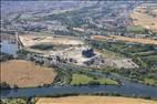 Photos aériennes de "électrique" - Photo réf. E170923 - La centrale éléctrique de Richemont juste avant sa démolition.