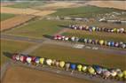 Photos aériennes - Mondial Air Ballons 2019 - Photo réf. E172840 - Grand Est Mondial Air Ballons 2019 : Grande Ligne du lundi 29 Juillet au matin.