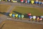 Photos aériennes de "Est" - Photo réf. E172851 - Grand Est Mondial Air Ballons 2019 : Grande Ligne du lundi 29 Juillet au matin.