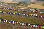 Photos aériennes - Mondial Air Ballons 2019 - Photo réf. E172855 - Grand Est Mondial Air Ballons 2019 : Grande Ligne du lundi 29 Juillet au matin.