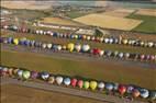 Photos aériennes de "est" - Photo réf. E172858 - Grand Est Mondial Air Ballons 2019 : Grande Ligne du lundi 29 Juillet au matin.