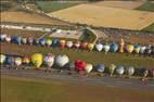 Photos aériennes - Mondial Air Ballons 2019 - Photo réf. E172859 - Grand Est Mondial Air Ballons 2019 : Grande Ligne du lundi 29 Juillet au matin.