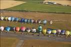 Photos aériennes - Mondial Air Ballons 2019 - Photo réf. E172865 - Grand Est Mondial Air Ballons 2019 : Grande Ligne du lundi 29 Juillet au matin.