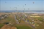 Photos aériennes de Chambley-Bussières (54890) - Grand Est Mondial Air Ballons 2019 | Meurthe-et-Moselle, Lorraine, France - Photo réf. E172885 - Grand Est Mondial Air Ballons 2019 : Grande Ligne du lundi 29 Juillet au matin.