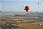 Photos aériennes - Mondial Air Ballons 2019 - Photo réf. E172890 - Grand Est Mondial Air Ballons 2019 : Grande Ligne du lundi 29 Juillet au matin.