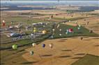 Photos aériennes - Mondial Air Ballons 2019 - Photo réf. E172919 - Grand Est Mondial Air Ballons 2019 : Grande Ligne du lundi 29 Juillet au matin.