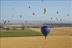 Photos aériennes - Mondial Air Ballons 2019 - Photo réf. E172945 - Grand Est Mondial Air Ballons 2019 : Grande Ligne du lundi 29 Juillet au matin.