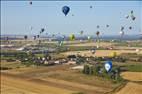 Photos aériennes - Mondial Air Ballons 2019 - Photo réf. E172970 - Grand Est Mondial Air Ballons 2019 : Grande Ligne du lundi 29 Juillet au matin.