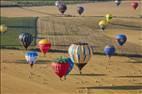 Photos aériennes de "ligne" - Photo réf. E172980 - Grand Est Mondial Air Ballons 2019 : Grande Ligne du lundi 29 Juillet au matin.