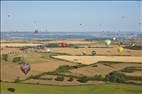 Photos aériennes de Chambley-Bussières (54890) - Grand Est Mondial Air Ballons 2019 | Meurthe-et-Moselle, Lorraine, France - Photo réf. E173005 - Grand Est Mondial Air Ballons 2019 : Grande Ligne du lundi 29 Juillet au matin.