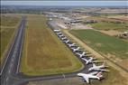 Photos aériennes de Déols (36130) - L'Aéroport de Châteauroux-Déols | Indre, Centre, France - Photo réf. E173986