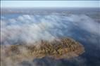 Photos aériennes de "madine" - Photo réf. E174751 - La dissipation du brouillard matinal est un spectacle magique vu du ciel