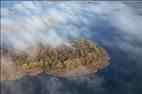 Photos aériennes de "madine" - Photo réf. E174752 - La dissipation du brouillard matinal est un spectacle magique vu du ciel