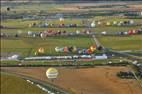 Photos aériennes de "Chambley" - Photo réf. E174835 - Grand Est Mondial Air Ballons 2021 : Grande Ligne du Dimanche 25 Juillet au matin.