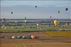 Photos aériennes de "Chambley" - Photo réf. E174851 - Grand Est Mondial Air Ballons 2021 : Grande Ligne du Dimanche 25 Juillet au matin.