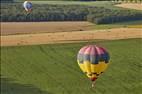 Photos aériennes de "Mondial" - Photo réf. E174944 - Grand Est Mondial Air Ballons 2021 : Grande Ligne du Dimanche 25 Juillet au matin.