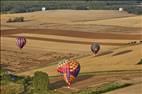 Photos aériennes de "ligne" - Photo réf. E174998 - Grand Est Mondial Air Ballons 2021 : Grande Ligne du Dimanche 25 Juillet au matin.