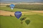 Photos aériennes de "Chambley" - Photo réf. E175021 - Grand Est Mondial Air Ballons 2021 : Vol du lundi 26 Juillet au matin.