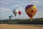 Photos aériennes de "Mondial" - Photo réf. E175028 - Grand Est Mondial Air Ballons 2021 : Vol du lundi 26 Juillet au matin.