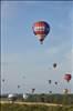 Photos aériennes - Mondial Air Ballons 2021 - Photo réf. E175033 - Grand Est Mondial Air Ballons 2021 : Vol du lundi 26 Juillet au matin.