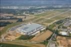 Photos aériennes de "chantier" - Photo réf. E175112 - Etat d'avancement du chantier Amazon de Metz en Juillet 2021